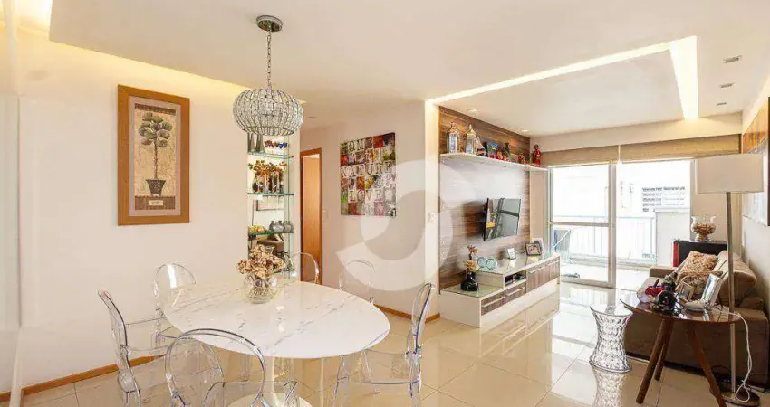 Apartamento com 3 dormitórios à venda, 97 m² por r$ 1.100.000,00 - icaraí - niterói/rj