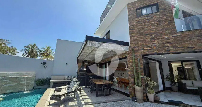 Casa com 3 dormitórios à venda, 209 m² por r$ 3.300.000,00 - camboinhas - niterói/rj