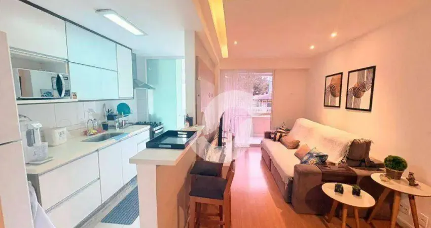 Apartamento com 2 dormitórios à venda, 65 m² por r$ 370.000,00 - piratininga - niterói/rj