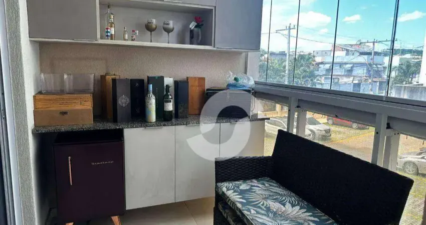 Apartamento com 3 dormitórios à venda, 70 m² por r$ 490.000,00 - porto novo - são gonçalo/rj