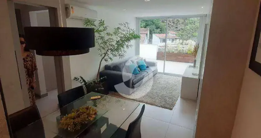 Cobertura à venda, 82 m² por r$ 990.000,00 - itacoatiara - niterói/rj