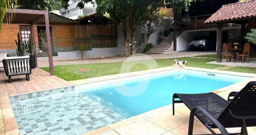Oportunidade! linda casa em condomínio alto padrão em itaipú/niterói