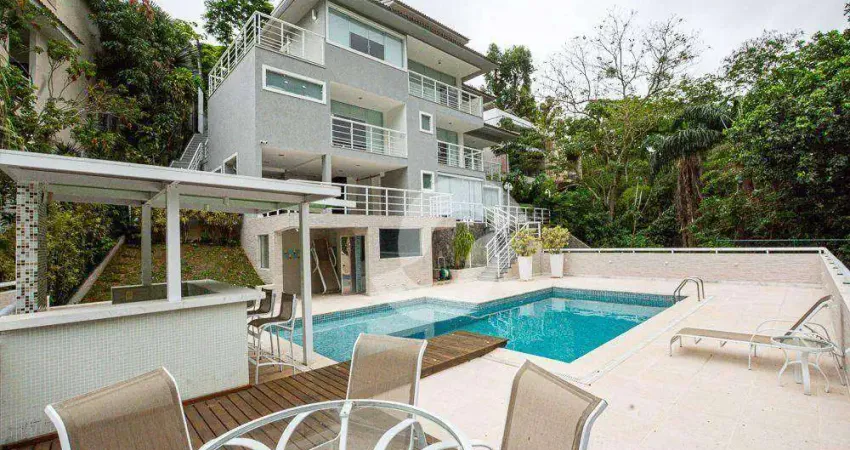 Viva com luxo e conforto, em meio ao verde! casa com 5 dormitórios à venda, 750 m² por r$ 2.300.000 - maceió - niterói/rj