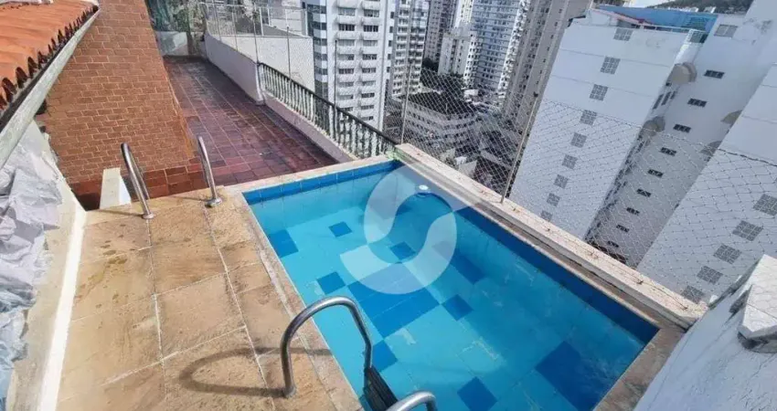 Cobertura com 3 dormitórios à venda, 180 m² por r$ 1.480.000,00 - icaraí - niterói/rj