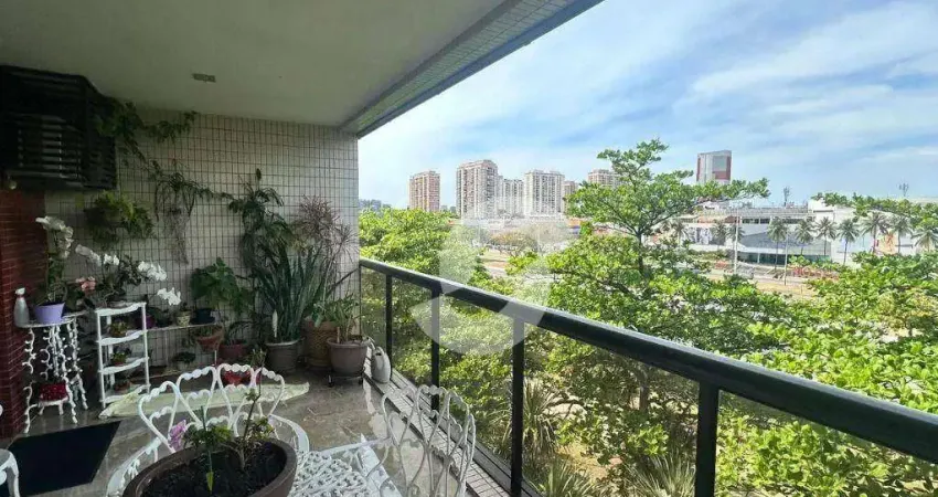 Apartamento com 4 dormitórios à venda, 115 m² por r$ 1.700.000,00 - barra da tijuca - rio de janeiro/rj