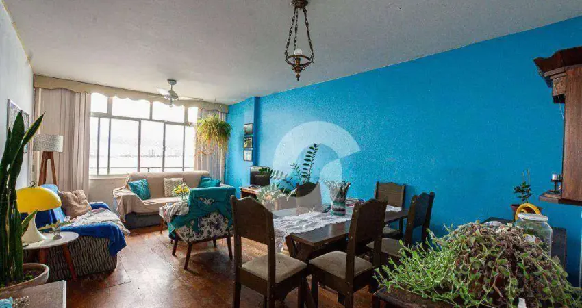 Apartamento com 3 dormitórios à venda, 130 m² por r$ 650.000,00 - ingá - niterói/rj