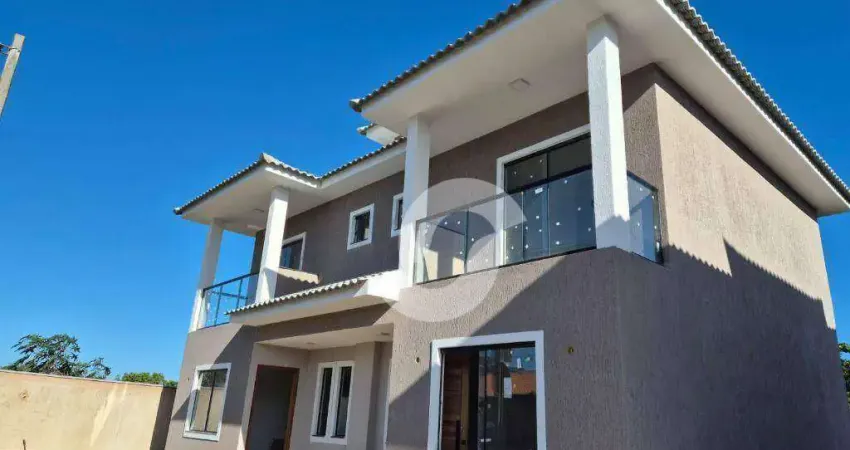 Casa com 2 dormitórios à venda, 85 m² por r$ 429.000,00 - itaipuaçu - maricá/rj