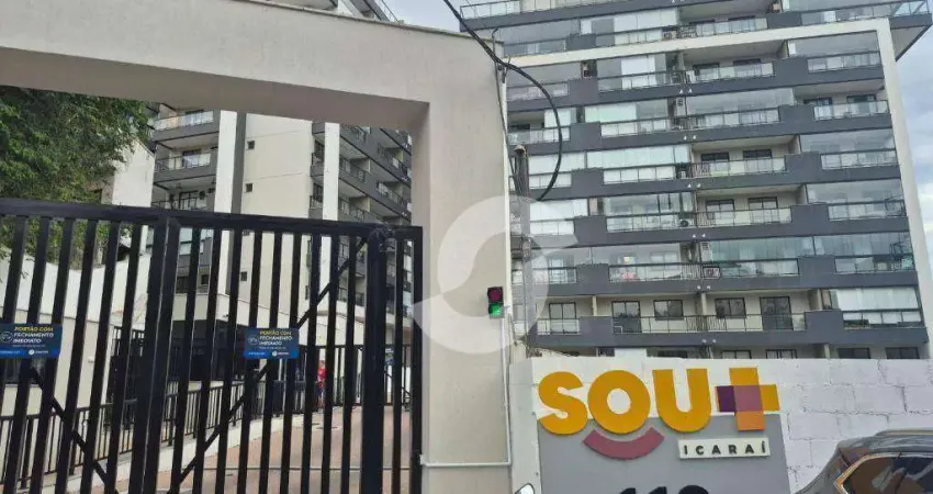Sou + icaraí - apartamento com 2 dormitório à venda, 80 m²e 2 vagas por r$ 950.000 - icaraí - niterói/rj