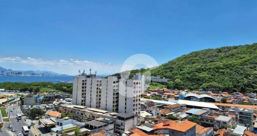 Apartamento com 1 dormitório à venda, 52 m² por r$ 155.000,00 - centro - niterói/rj