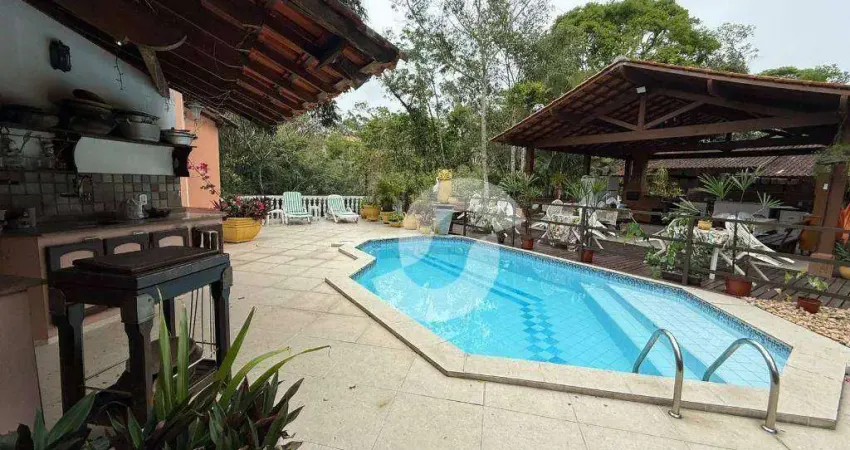 Casa com 3 dormitórios à venda, 271 m² por r$ 780.000,00 - sape - niterói/rj