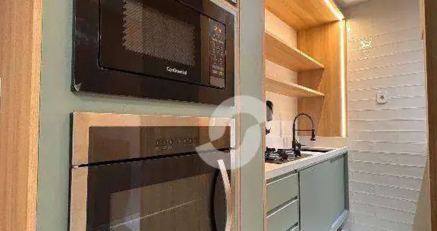 Apartamento rua ator paulo gustavo com 1 dormitório à venda, 45 m² por r$ 490.000 - icaraí - niterói/rj