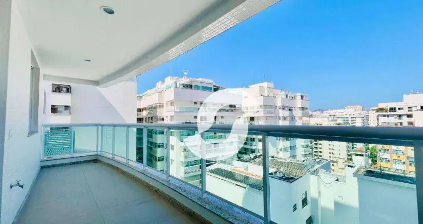 Apartamento com 3 dormitórios à venda, 121 m² por r$ 1.300.000,00 - jardim icaraí - niterói/rj