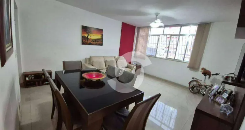 Apartamento com 3 dormitórios à venda, 105 m² por r$ 900.000,00 - icaraí - niterói/rj