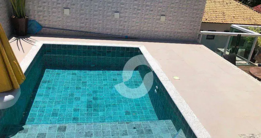 Itacoatiara! perto da praia, linda cobertura com 3 vagas de garagem!