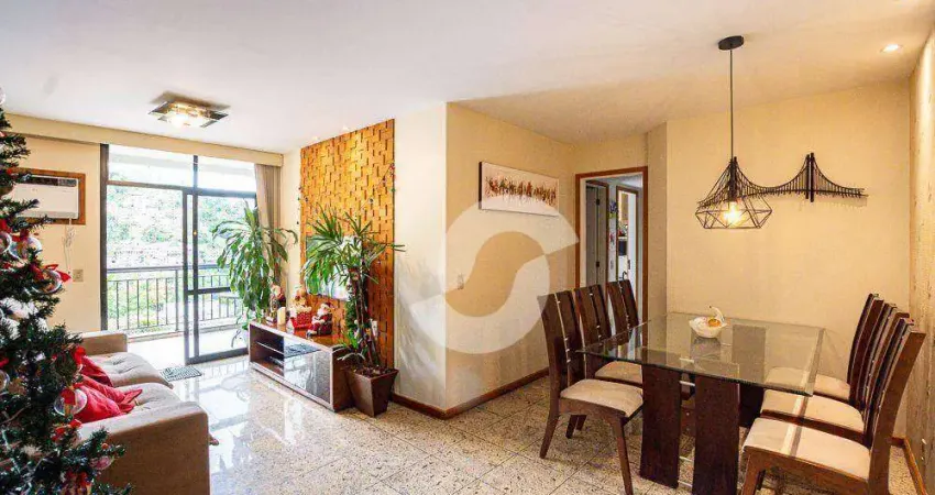 Apartamento com 3 quartos à venda, 160 m² por r$ 780.000 - icaraí - niterói/rj