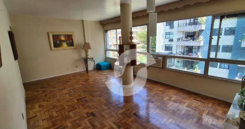 Apartamento com 3 dormitórios à venda, 103 m² - boa viagem - niterói/rj