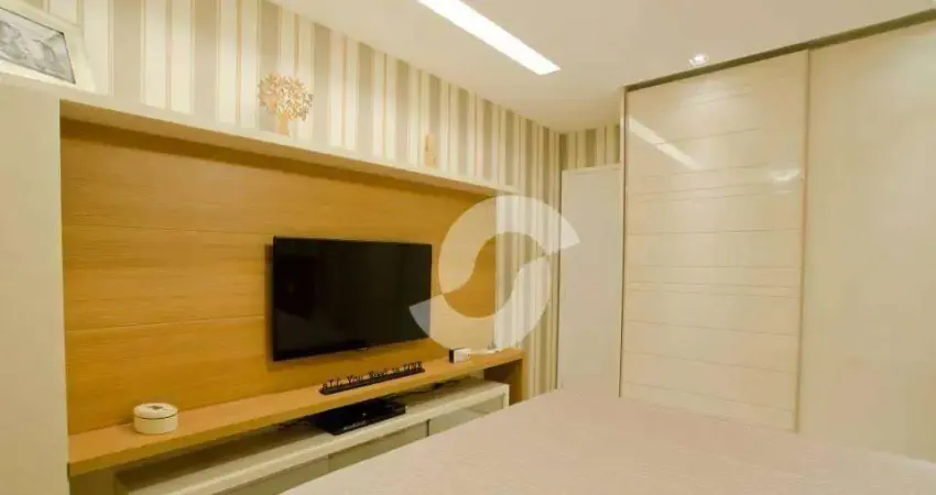 Apartamento com 2 dormitórios à venda, 78 m² por r$ 550.000,00 - icaraí - niterói/rj