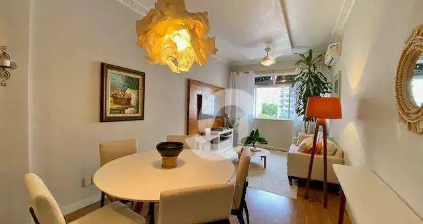 Apartamento com 2 dormitórios à venda, 70 m² por r$ 635.000,00 - ingá - niterói/rj