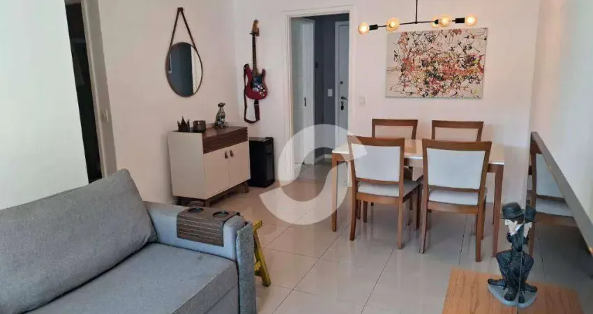 Apartamento com 2 quartos à venda, 86 m² por r$ 770.000 - icaraí - niterói/rj