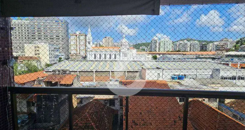 Apartamento com 2 dormitórios à venda, 75 m² por r$ 700.000,00 - santa rosa - niterói/rj