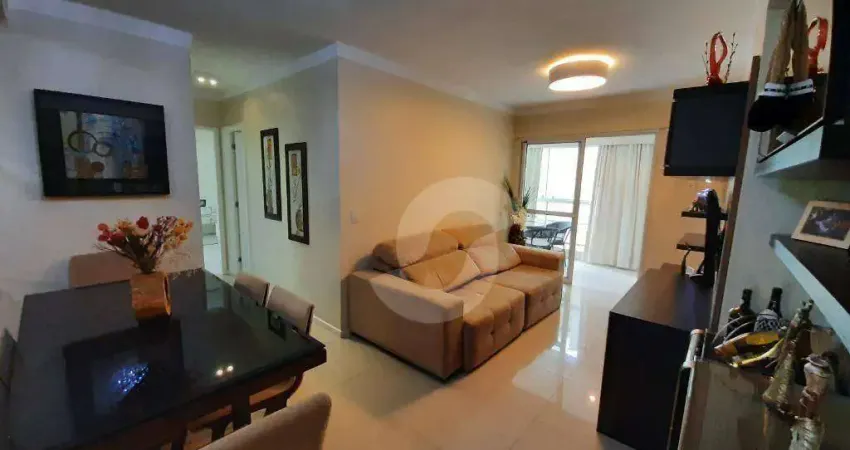 Apartamento com 2 dormitórios à venda, 80 m² por r$ 780.000,00 - são francisco - niterói/rj