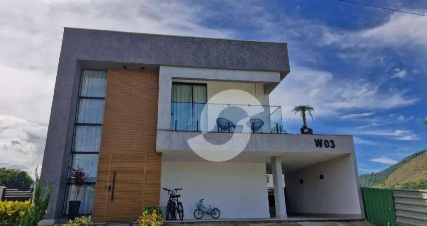Casa com 4 dormitórios à venda, 216 m² por r$ 1.650.000,00 - inoã - maricá/rj