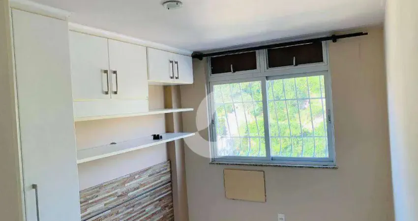 Apartamento com 2 dormitórios à venda, 54 m² por r$ 260.000,00 - santa rosa - niterói/rj