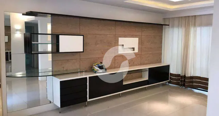 Apartamento com 3 dormitórios à venda, 120 m² por r$ 1.000.000,00 - ingá - niterói/rj