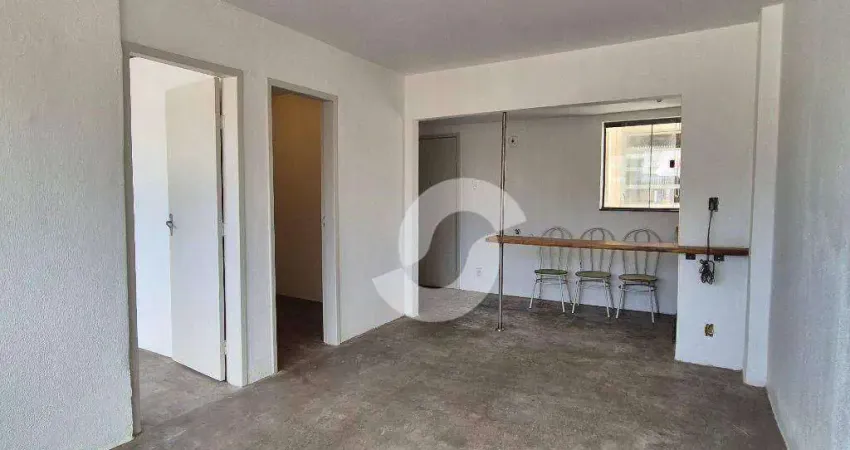 Apartamento com 2 dormitórios à venda, 38 m² por r$ 230.000,00 - centro - niterói/rj