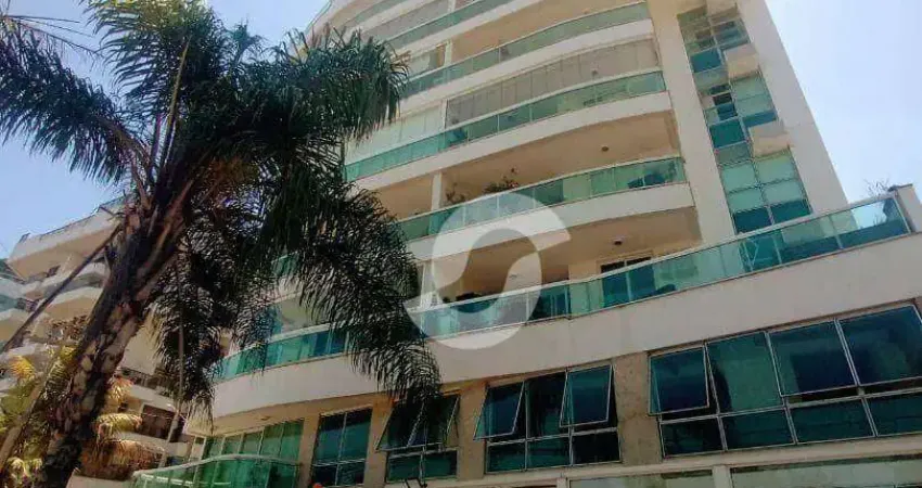 Apartamento com 2 dormitórios à venda, 86 m² por r$ 855.000,00 - charitas - niterói/rj