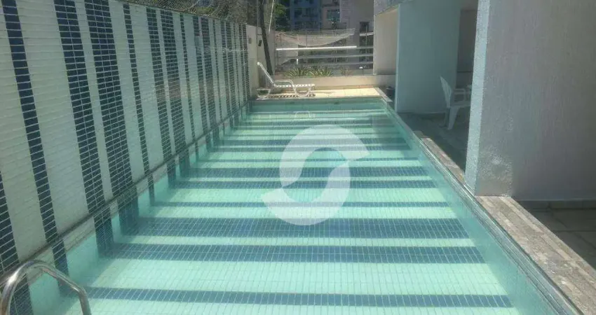 Apartamento com 3 dormitórios à venda, 105 m² por r$ 740.000,00 - santa rosa - niterói/rj