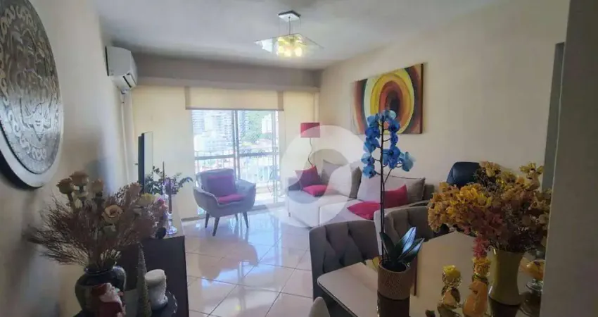 Apartamento com 2 dormitórios à venda, 129 m² por r$ 590.000,00 - santa rosa - niterói/rj