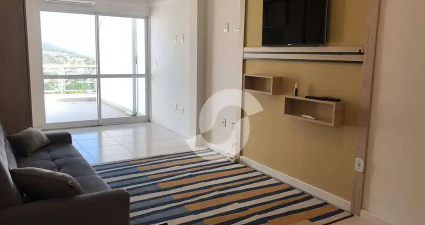 Cobertura com 1 dormitório à venda, 60 m² por r$ 320.000,00 - itaipu - niterói/rj