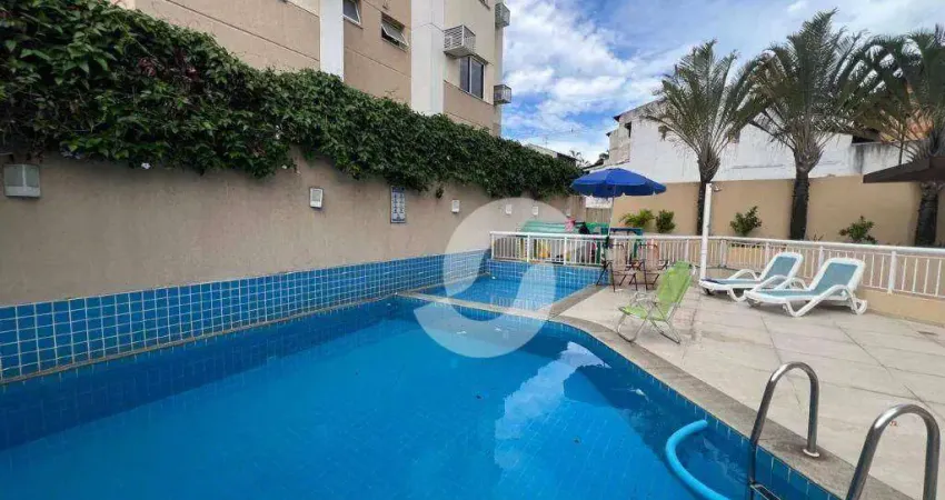 Apartamento com 2 dormitórios à venda, 54 m² por r$ 350.000,00 - badu - niterói/rj