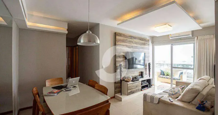 Apartamento com 2 dormitórios à venda, 80 m² por R$ 550.000,00 - São Francisco - Niterói/RJ