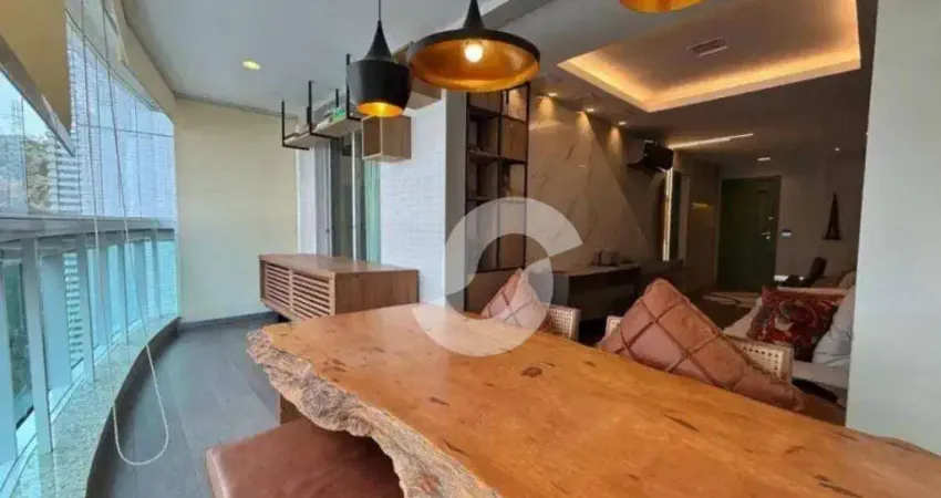 Apartamento com 2 dormitórios à venda, 82 m² por R$ 1.200.000,00 - Icaraí - Niterói/RJ