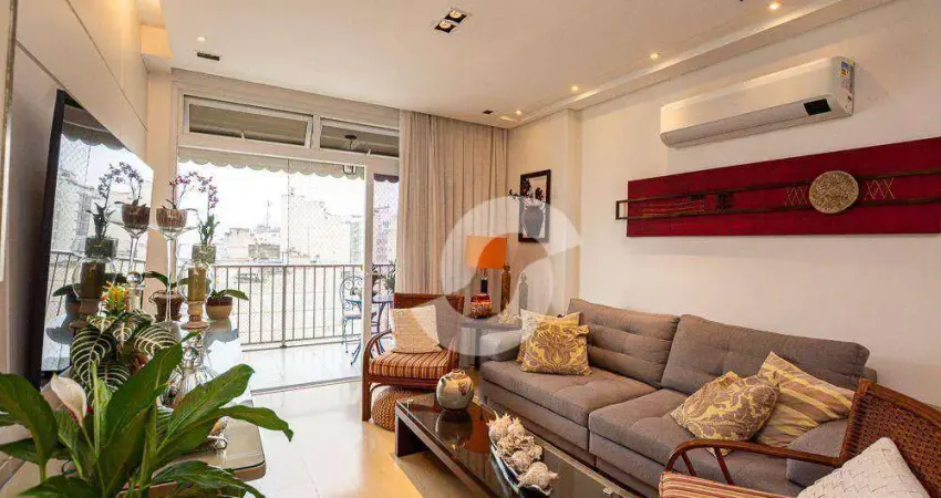 Apartamento com 3 dormitórios à venda, 130 m² por R$ 1.580.000,00 - Icaraí - Niterói/RJ