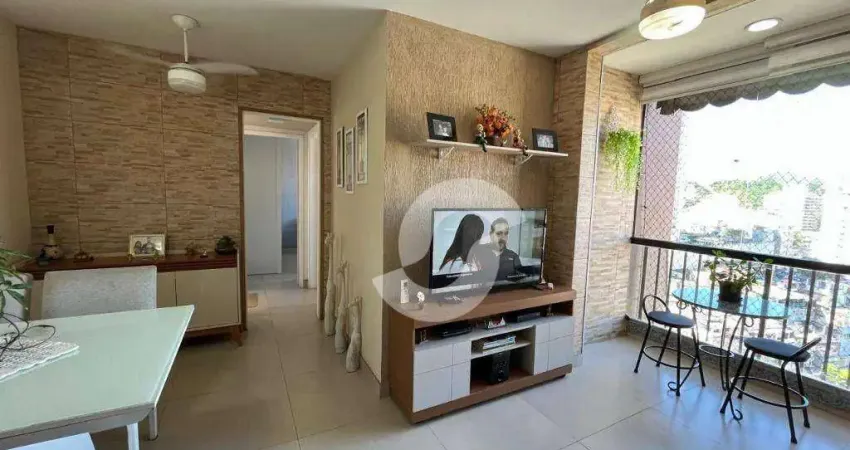 Apartamento com 2 dormitórios à venda, 75 m² por R$ 498.000,00 - Icaraí - Niterói/RJ