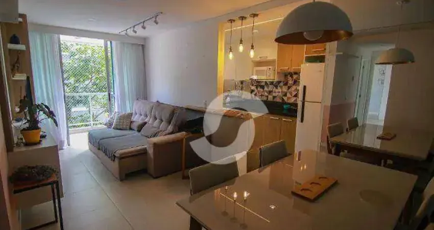 Apartamento com 2 dormitórios à venda, 68 m² por R$ 568.000,00 - Santa Rosa - Niterói/RJ