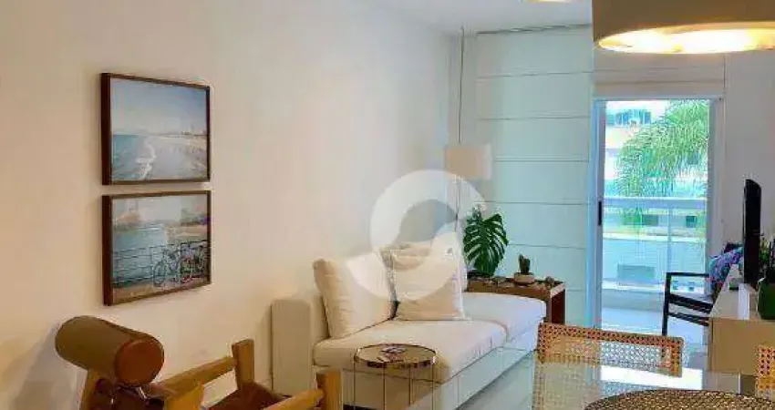 Apartamento com 2 dormitórios à venda, 89 m² por R$ 840.000,00 - Itaipu - Niterói/RJ
