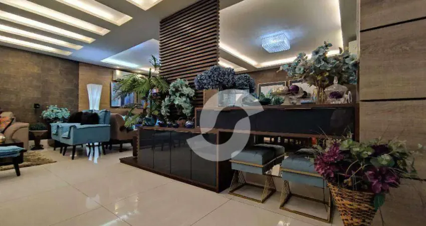 Apartamento com 4 dormitórios à venda, 200 m² por R$ 3.800.000,00 - Icaraí - Niterói/RJ