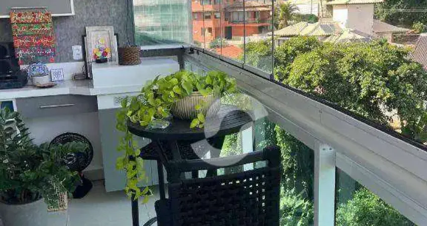 Apartamento com 3 dormitórios à venda, 104 m² por R$ 1.300.000,00 - Camboinhas - Niterói/RJ