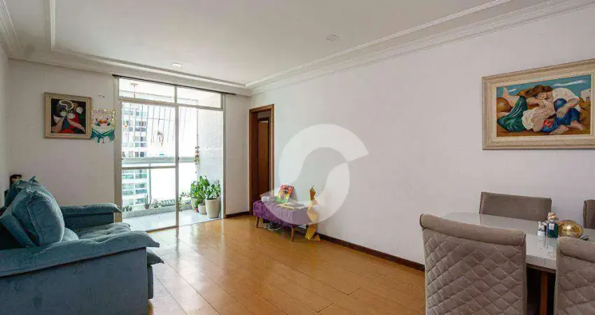 Apartamento com 3 dormitórios à venda, 123 m² por R$ 1.300.000,00 - Icaraí - Niterói/RJ