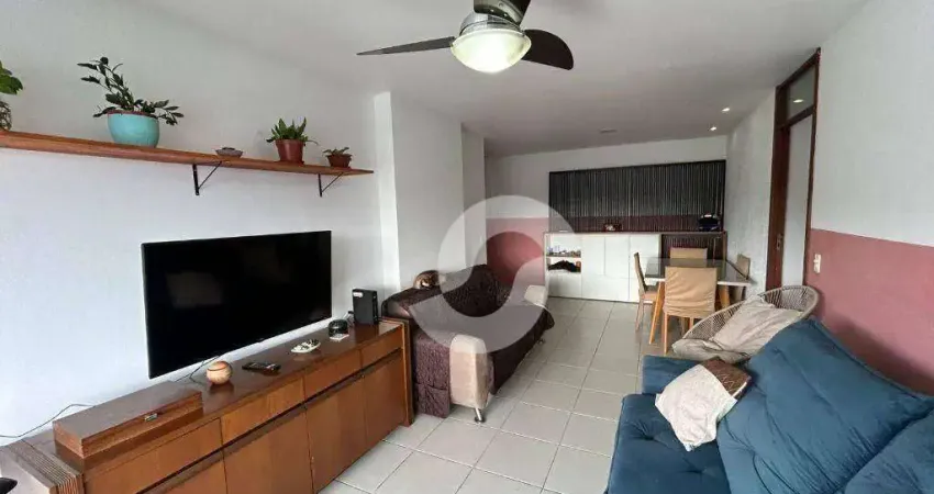 Apartamento com 3 dormitórios à venda, 115 m² por R$ 710.000,00 - Santa Rosa - Niterói/RJ
