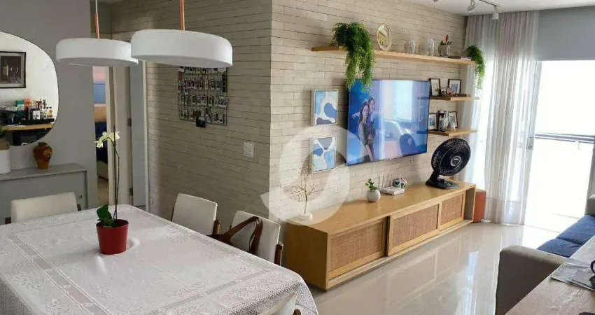 Apartamento com 2 dormitórios à venda, 100 m² por R$ 850.000,00 - Icaraí - Niterói/RJ