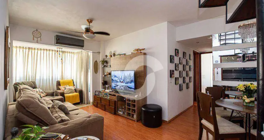 Cobertura com 3 dormitórios à venda, 151 m² por R$ 950.000,00 - Santa Rosa - Niterói/RJ