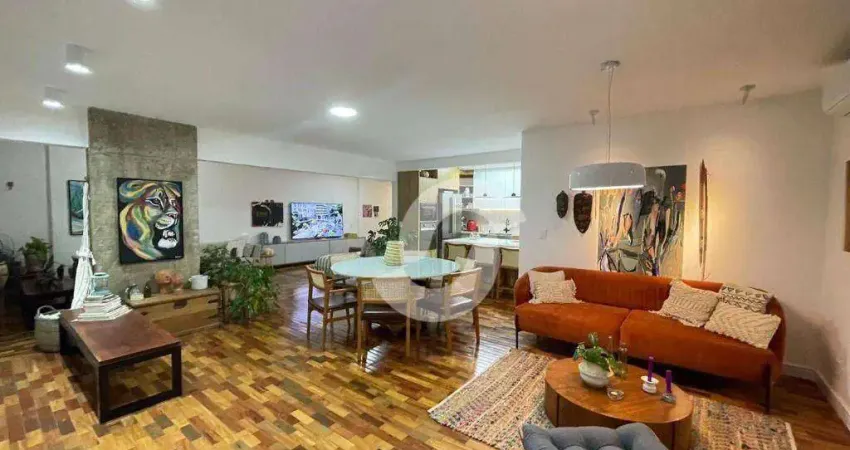 Apartamento com 4 dormitórios à venda, 160 m² por R$ 1.600.000,00 - Icaraí - Niterói/RJ
