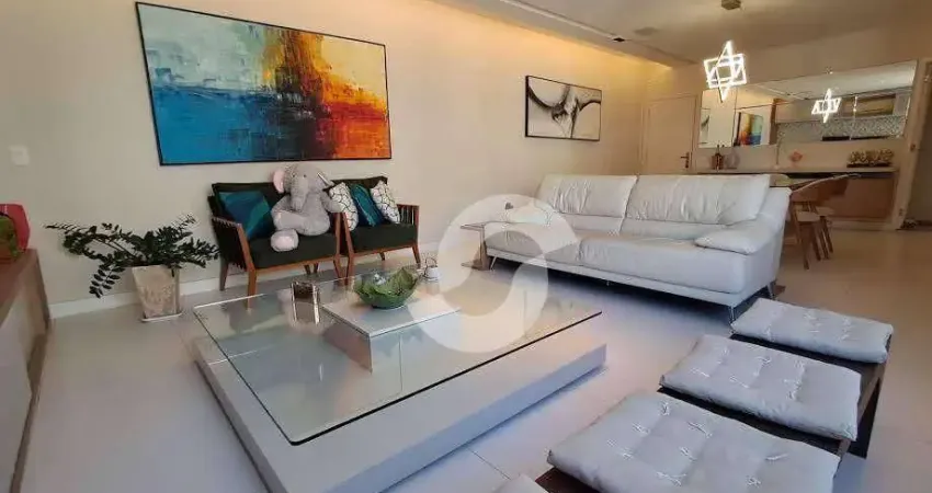 Apartamento com 4 dormitórios à venda, 150 m² por r$ 1.450.000,00 - icaraí - niterói/rj