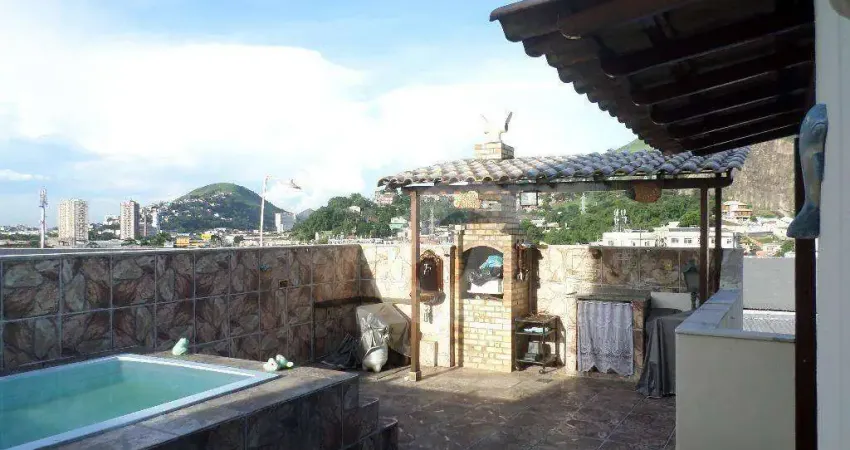 Cobertura com 2 dormitórios à venda, 152 m² por R$ 760.000,00 - Centro - Niterói/RJ
