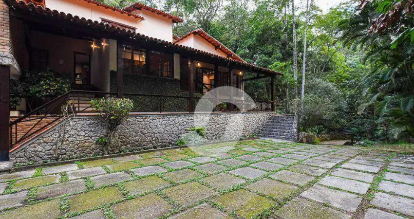 Casa com 4 dormitórios à venda, 579 m² por r$ 1.980.000,00 - pendotiba - niterói/rj